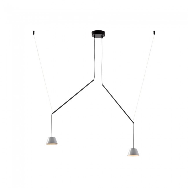 Suspension LED Absidiola Conique Móvil (2x3.5W)
