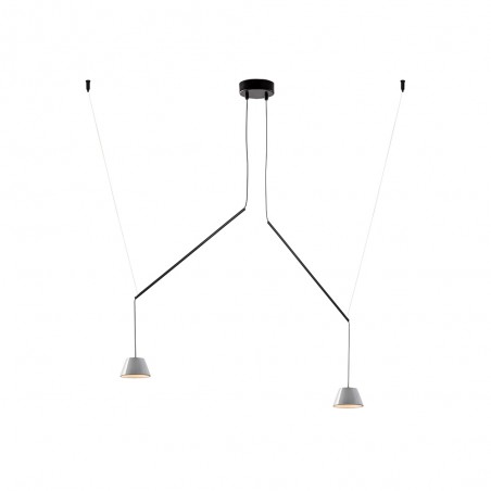 Suspension LED Absidiola Conique Móvil (2x3.5W)