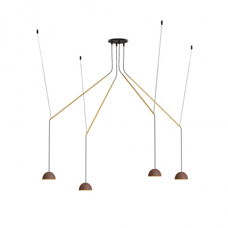 Suspension LED Absidiola Mini Móvil (4x3.5W)