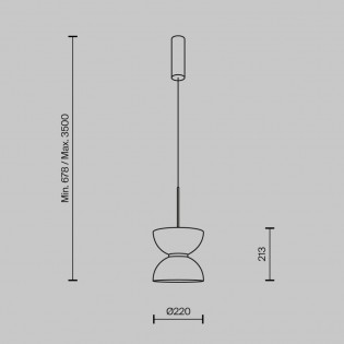 Suspension LED Kyoto (11W)