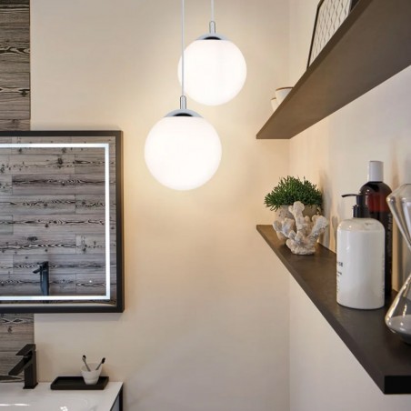 Lampe de suspension baño Globe