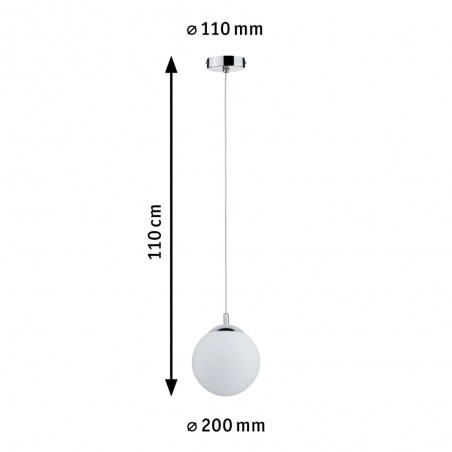 Lampe de suspension baño Globe