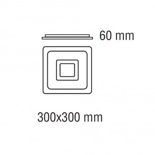 Plafonnier LED Cryn CCT Dim Smart (50W)