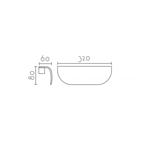 Applique murale LED pour salle de bains Altira (10W)