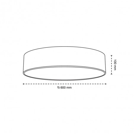 Plafonnier LED Fabi CCT (65W)