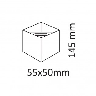 Applique murale extérieure LED Elber (2x3W)