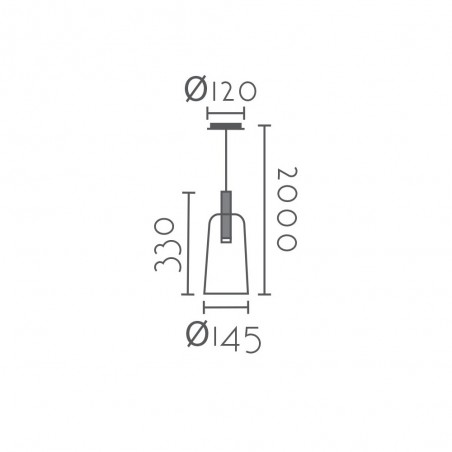 Lámpe a suspension LED Tarino (5W) II