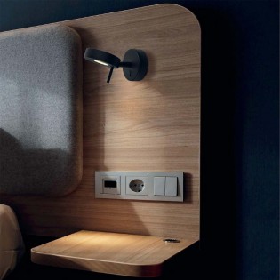 Applique murale LED avec interrupteur Melino (5W)
