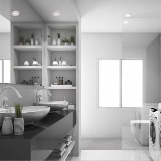 Encastré de plafond pour bains LED Dalia (6W)