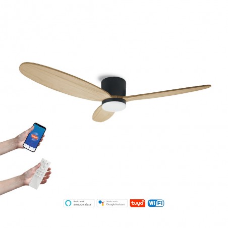 Ventilateur de plafond LED Norito CCT Smart (18W)