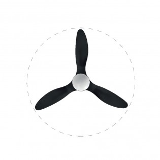 Ventilateur de plafond LED Necario CCT Smart (22W)