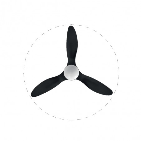 Ventilateur de plafond LED Necario CCT Smart (22W)