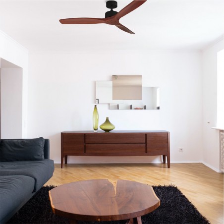 Ventilateur de plafond Nerona Noyer Smart