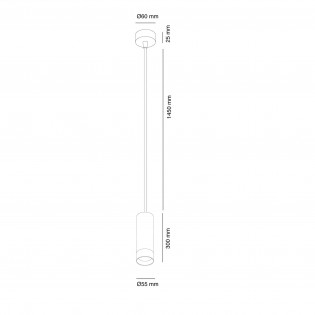 Lampe de plafond Ari