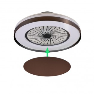 Ventilateur de plafond LED Tune CCT Dim (40W)