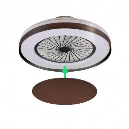 Ventilateur de plafond LED Tune CCT Dim (40W)