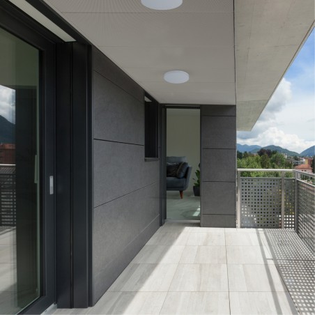 Plafonnier extérieur LED Aspen Rond