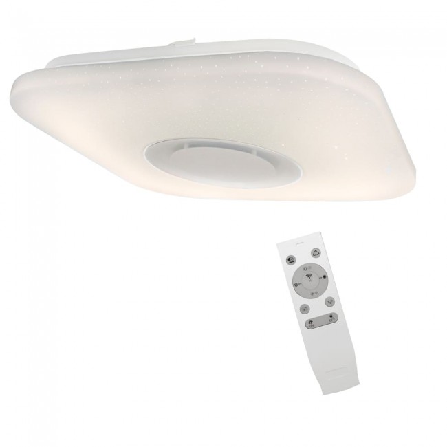 Plafonnier LED avec haut-parleur Smart Carre (36W)