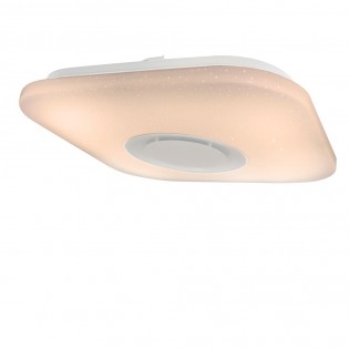 Plafonnier LED avec haut-parleur Smart Carre (36W)