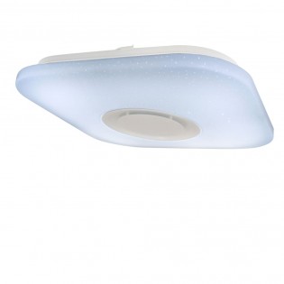 Plafonnier LED avec haut-parleur Smart Carre (36W)