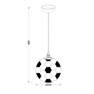 Lampe suspendue pour enfants Champion