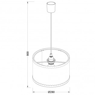 Lampe suspendue pour enfants Noah