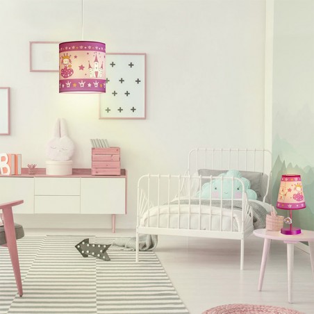 Lampe suspendue pour enfants Princess