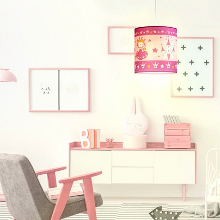 Lampe suspendue pour enfants Princess