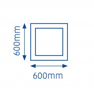 Pannel de plafond LED CCT (40W)
