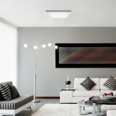 Plafonnier d'exterieur LED Gelys Carré (30W)