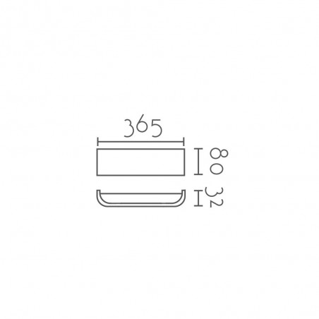 Applique murale LED Nidia (14W)
