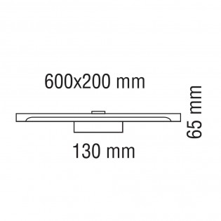 Applique murale LED salle de bains Madge 4000K (8W)