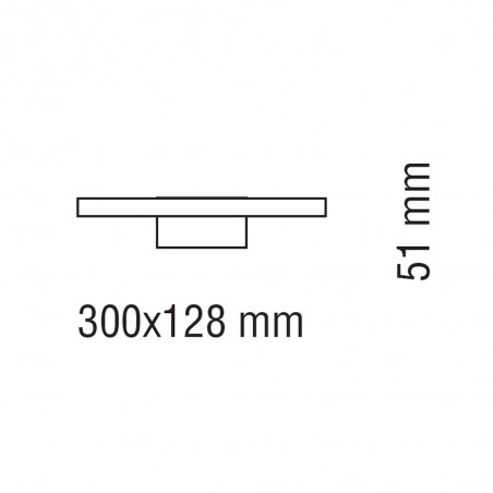 Applique murale LED salle de bains Roth 4000K (6W)