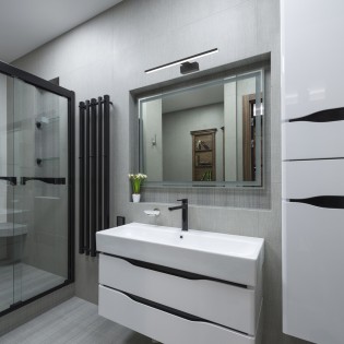 Applique murale LED salle de bains Roth 4000K (12W)