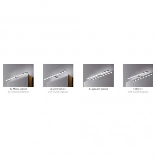 Applique murale LED salle de bains Malaga 5700K (7W)