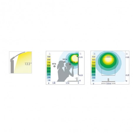 Applique murale LED salle de bains Murcia 5700K (3W)