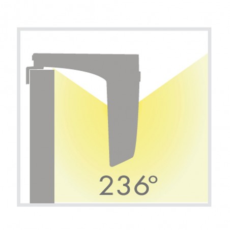Applique murale LED salle de bains Mallorca 4000K (2W)