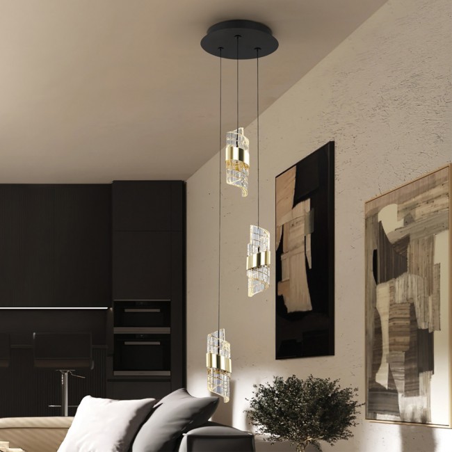 Suspension LED Iliada (3x7W)