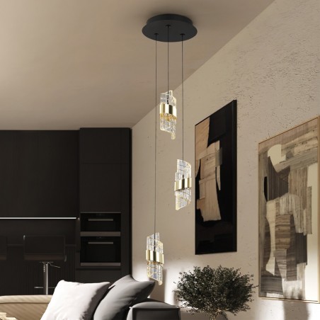 Suspension LED Iliada (3x7W)