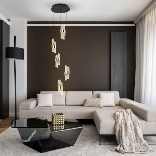 Lámpara colgante LED Iliada (5x7W)