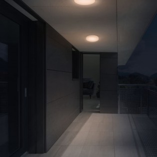 Plafonnier d'extérieur LED Dalia Rond (18W)