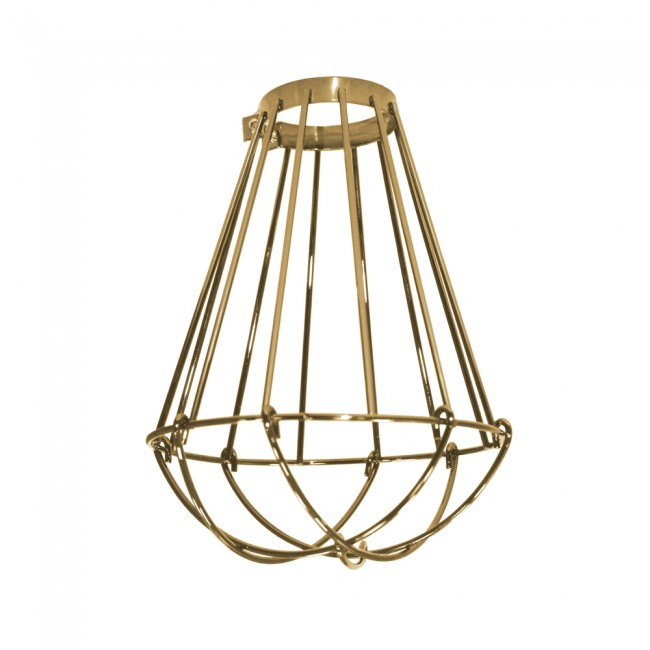 Abat-jour Cage Mixer Or