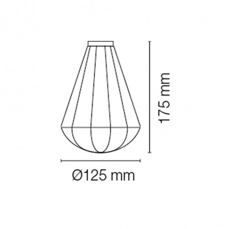Abat-jour Cage Mixer Or