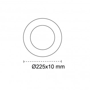 Downlight encastré LED Gago (18+6W)