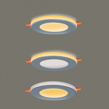 Downlight encastré LED Gago (18+6W)