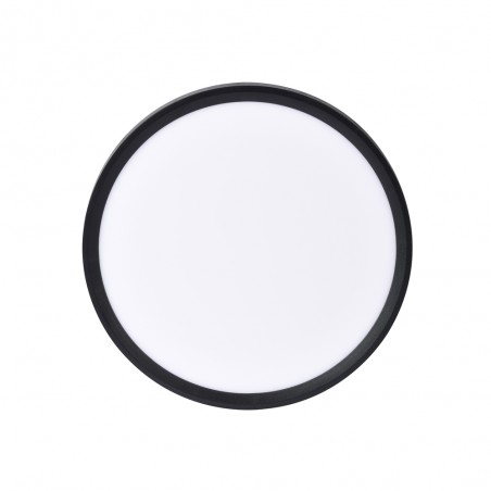 Plafonnier à LED Gein Noir CCT 3-Step Dim (18W)