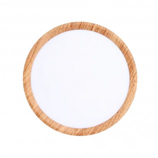 Plafonnier à LED Gein Bois CCT 3-Step Dim (24W)