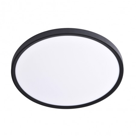 Plafonnier à LED Gein Noir CCT 3-Step Dim (18W)