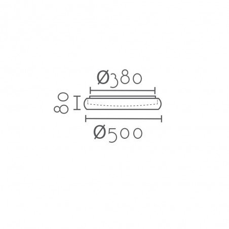 Plafónnier LED Bosa (36W)