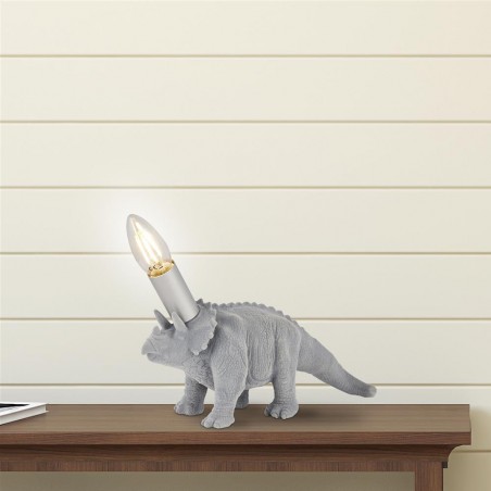 Lampe á poser Triceratops